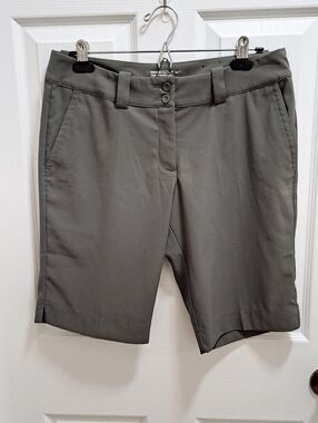Nike Golf Tour Performance Shorts Women's Size 8 Bermuda Active Green Neutral